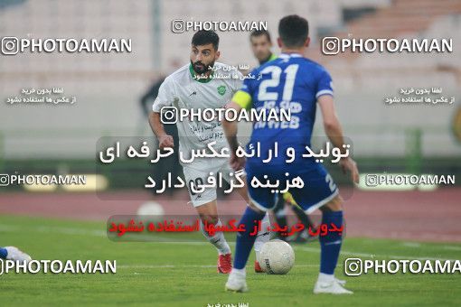 1539766, Tehran, , لیگ برتر فوتبال ایران، Persian Gulf Cup، Week 3، First Leg، Esteghlal 1 v 0 Mashin Sazi Tabriz on 2020/11/25 at Azadi Stadium