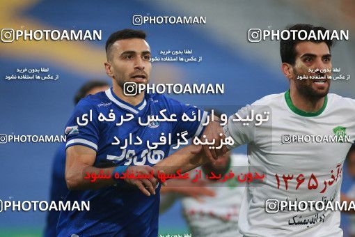 1539743, Tehran, , لیگ برتر فوتبال ایران، Persian Gulf Cup، Week 3، First Leg، Esteghlal 1 v 0 Mashin Sazi Tabriz on 2020/11/25 at Azadi Stadium