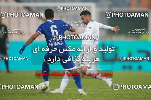 1539924, Tehran, , لیگ برتر فوتبال ایران، Persian Gulf Cup، Week 3، First Leg، Esteghlal 1 v 0 Mashin Sazi Tabriz on 2020/11/25 at Azadi Stadium