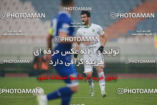 1540010, Tehran, , لیگ برتر فوتبال ایران، Persian Gulf Cup، Week 3، First Leg، Esteghlal 1 v 0 Mashin Sazi Tabriz on 2020/11/25 at Azadi Stadium