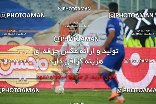 1539983, Tehran, , لیگ برتر فوتبال ایران، Persian Gulf Cup، Week 3، First Leg، Esteghlal 1 v 0 Mashin Sazi Tabriz on 2020/11/25 at Azadi Stadium