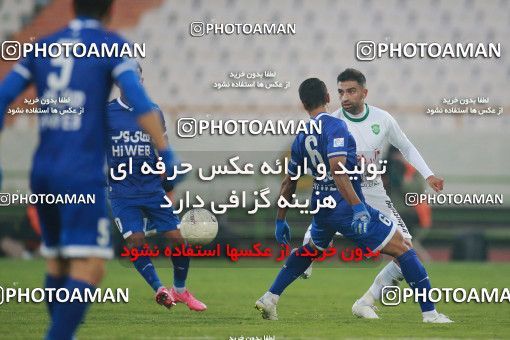 1540008, Tehran, , لیگ برتر فوتبال ایران، Persian Gulf Cup، Week 3، First Leg، Esteghlal 1 v 0 Mashin Sazi Tabriz on 2020/11/25 at Azadi Stadium