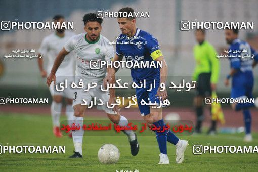 1540027, Tehran, , لیگ برتر فوتبال ایران، Persian Gulf Cup، Week 3، First Leg، Esteghlal 1 v 0 Mashin Sazi Tabriz on 2020/11/25 at Azadi Stadium