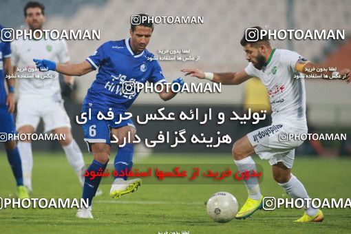 1539923, Tehran, , لیگ برتر فوتبال ایران، Persian Gulf Cup، Week 3، First Leg، Esteghlal 1 v 0 Mashin Sazi Tabriz on 2020/11/25 at Azadi Stadium
