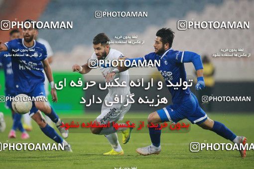 1539950, Tehran, , لیگ برتر فوتبال ایران، Persian Gulf Cup، Week 3، First Leg، Esteghlal 1 v 0 Mashin Sazi Tabriz on 2020/11/25 at Azadi Stadium