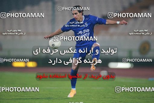 1539949, Tehran, , لیگ برتر فوتبال ایران، Persian Gulf Cup، Week 3، First Leg، Esteghlal 1 v 0 Mashin Sazi Tabriz on 2020/11/25 at Azadi Stadium