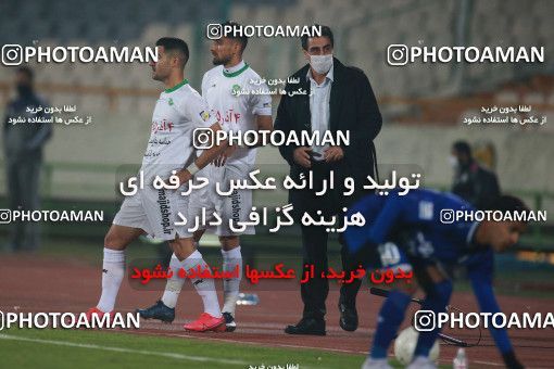 1540210, Tehran, , لیگ برتر فوتبال ایران، Persian Gulf Cup، Week 3، First Leg، Esteghlal 1 v 0 Mashin Sazi Tabriz on 2020/11/25 at Azadi Stadium