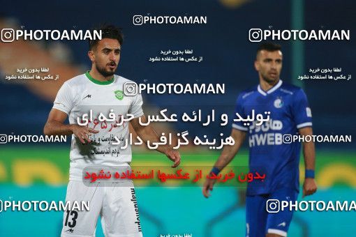 1540240, Tehran, , لیگ برتر فوتبال ایران، Persian Gulf Cup، Week 3، First Leg، Esteghlal 1 v 0 Mashin Sazi Tabriz on 2020/11/25 at Azadi Stadium
