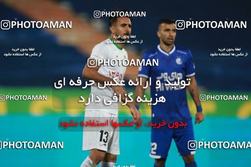 1540092, Tehran, , لیگ برتر فوتبال ایران، Persian Gulf Cup، Week 3، First Leg، Esteghlal 1 v 0 Mashin Sazi Tabriz on 2020/11/25 at Azadi Stadium