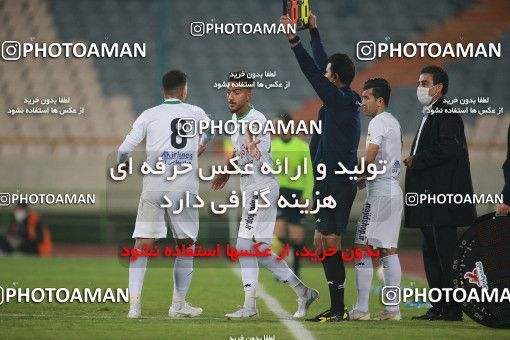 1540190, Tehran, , لیگ برتر فوتبال ایران، Persian Gulf Cup، Week 3، First Leg، Esteghlal 1 v 0 Mashin Sazi Tabriz on 2020/11/25 at Azadi Stadium