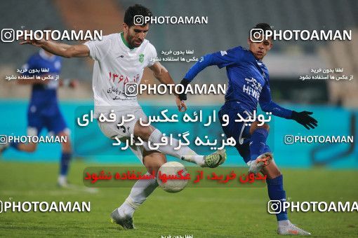 1540216, Tehran, , لیگ برتر فوتبال ایران، Persian Gulf Cup، Week 3، First Leg، Esteghlal 1 v 0 Mashin Sazi Tabriz on 2020/11/25 at Azadi Stadium