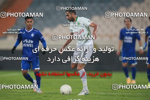 1540238, Tehran, , لیگ برتر فوتبال ایران، Persian Gulf Cup، Week 3، First Leg، Esteghlal 1 v 0 Mashin Sazi Tabriz on 2020/11/25 at Azadi Stadium