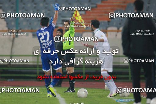 1540150, Tehran, , لیگ برتر فوتبال ایران، Persian Gulf Cup، Week 3، First Leg، Esteghlal 1 v 0 Mashin Sazi Tabriz on 2020/11/25 at Azadi Stadium