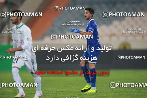 1540189, Tehran, , لیگ برتر فوتبال ایران، Persian Gulf Cup، Week 3، First Leg، Esteghlal 1 v 0 Mashin Sazi Tabriz on 2020/11/25 at Azadi Stadium
