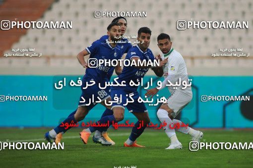 1557063, Tehran, , لیگ برتر فوتبال ایران، Persian Gulf Cup، Week 3، First Leg، Esteghlal 1 v 0 Mashin Sazi Tabriz on 2020/11/25 at Azadi Stadium