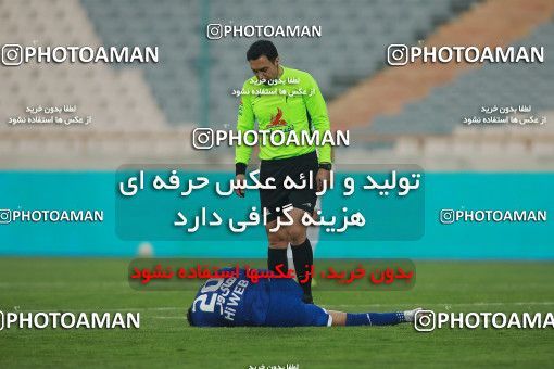 1557151, Tehran, , لیگ برتر فوتبال ایران، Persian Gulf Cup، Week 3، First Leg، Esteghlal 1 v 0 Mashin Sazi Tabriz on 2020/11/25 at Azadi Stadium