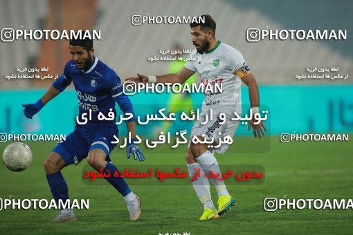 1557149, Tehran, , لیگ برتر فوتبال ایران، Persian Gulf Cup، Week 3، First Leg، Esteghlal 1 v 0 Mashin Sazi Tabriz on 2020/11/25 at Azadi Stadium