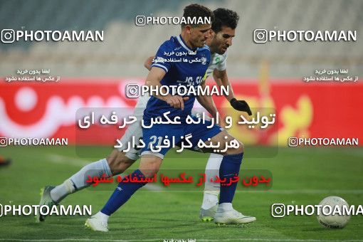 1557112, Tehran, , لیگ برتر فوتبال ایران، Persian Gulf Cup، Week 3، First Leg، Esteghlal 1 v 0 Mashin Sazi Tabriz on 2020/11/25 at Azadi Stadium