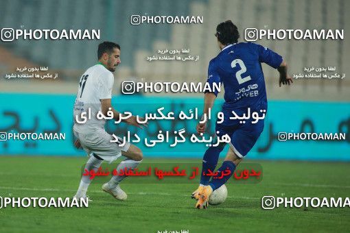 1557050, Tehran, , لیگ برتر فوتبال ایران، Persian Gulf Cup، Week 3، First Leg، Esteghlal 1 v 0 Mashin Sazi Tabriz on 2020/11/25 at Azadi Stadium