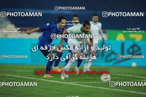 1557021, Tehran, , لیگ برتر فوتبال ایران، Persian Gulf Cup، Week 3، First Leg، Esteghlal 1 v 0 Mashin Sazi Tabriz on 2020/11/25 at Azadi Stadium