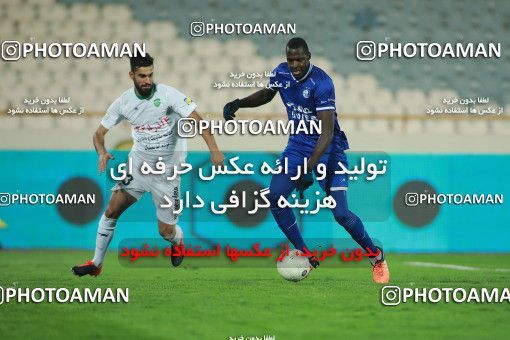 1557127, Tehran, , لیگ برتر فوتبال ایران، Persian Gulf Cup، Week 3، First Leg، Esteghlal 1 v 0 Mashin Sazi Tabriz on 2020/11/25 at Azadi Stadium