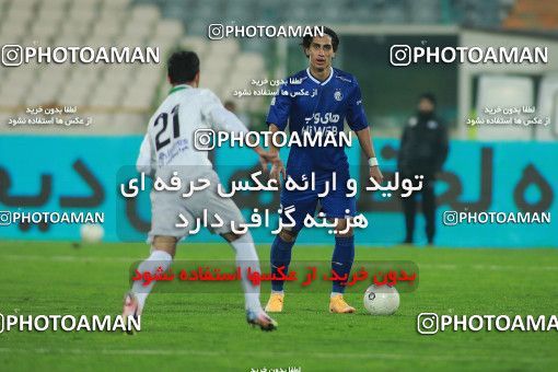 1557056, Tehran, , لیگ برتر فوتبال ایران، Persian Gulf Cup، Week 3، First Leg، Esteghlal 1 v 0 Mashin Sazi Tabriz on 2020/11/25 at Azadi Stadium