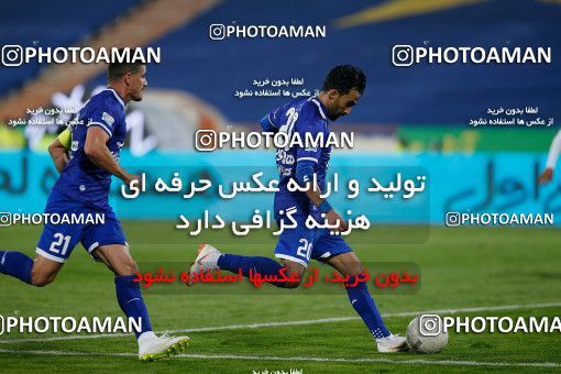 1707456, Tehran, , لیگ برتر فوتبال ایران، Persian Gulf Cup، Week 3، First Leg، Esteghlal 1 v 0 Mashin Sazi Tabriz on 2020/11/25 at Azadi Stadium