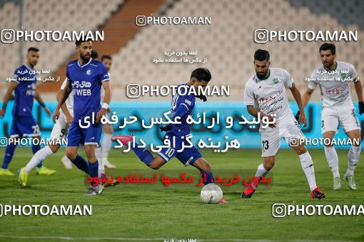 1707493, Tehran, , لیگ برتر فوتبال ایران، Persian Gulf Cup، Week 3، First Leg، Esteghlal 1 v 0 Mashin Sazi Tabriz on 2020/11/25 at Azadi Stadium