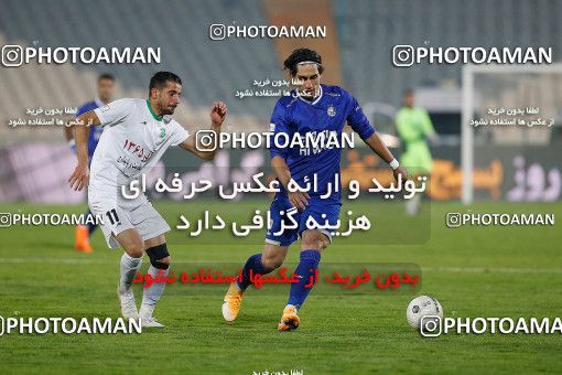 1707460, Tehran, , لیگ برتر فوتبال ایران، Persian Gulf Cup، Week 3، First Leg، Esteghlal 1 v 0 Mashin Sazi Tabriz on 2020/11/25 at Azadi Stadium