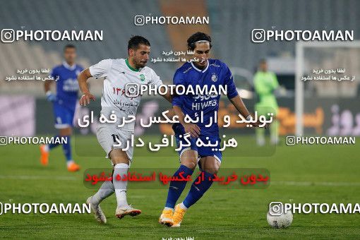 1707444, Tehran, , لیگ برتر فوتبال ایران، Persian Gulf Cup، Week 3، First Leg، Esteghlal 1 v 0 Mashin Sazi Tabriz on 2020/11/25 at Azadi Stadium