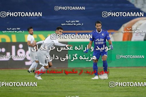 1707450, Tehran, , لیگ برتر فوتبال ایران، Persian Gulf Cup، Week 3، First Leg، Esteghlal 1 v 0 Mashin Sazi Tabriz on 2020/11/25 at Azadi Stadium