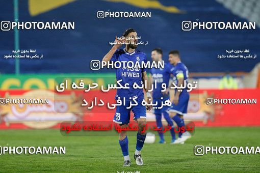 1707503, Tehran, , لیگ برتر فوتبال ایران، Persian Gulf Cup، Week 3، First Leg، Esteghlal 1 v 0 Mashin Sazi Tabriz on 2020/11/25 at Azadi Stadium