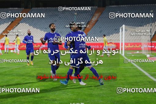 1557159, Tehran, , لیگ برتر فوتبال ایران، Persian Gulf Cup، Week 5، First Leg، Esteghlal 1 v 1 Sanat Naft Abadan on 2020/12/07 at Azadi Stadium