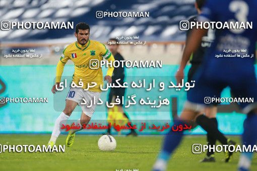 1541057, Tehran, , لیگ برتر فوتبال ایران، Persian Gulf Cup، Week 5، First Leg، Esteghlal 1 v 1 Sanat Naft Abadan on 2020/12/07 at Azadi Stadium
