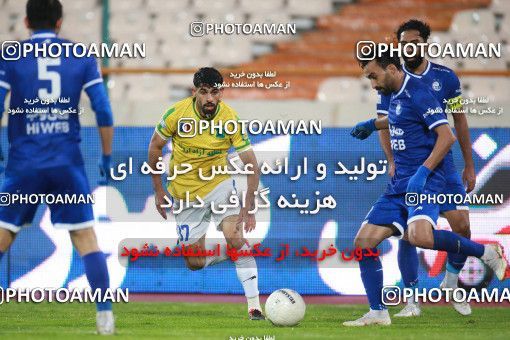 1541065, Tehran, , لیگ برتر فوتبال ایران، Persian Gulf Cup، Week 5، First Leg، Esteghlal 1 v 1 Sanat Naft Abadan on 2020/12/07 at Azadi Stadium