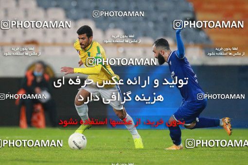 1541092, Tehran, , لیگ برتر فوتبال ایران، Persian Gulf Cup، Week 5، First Leg، Esteghlal 1 v 1 Sanat Naft Abadan on 2020/12/07 at Azadi Stadium