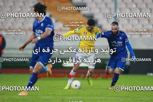 1540901, Tehran, , لیگ برتر فوتبال ایران، Persian Gulf Cup، Week 5، First Leg، Esteghlal 1 v 1 Sanat Naft Abadan on 2020/12/07 at Azadi Stadium