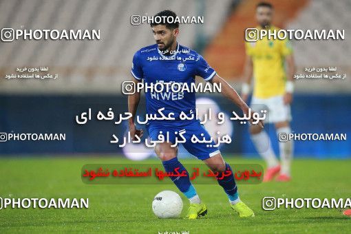 1540946, Tehran, , لیگ برتر فوتبال ایران، Persian Gulf Cup، Week 5، First Leg، Esteghlal 1 v 1 Sanat Naft Abadan on 2020/12/07 at Azadi Stadium