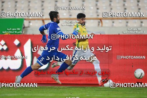 1540941, Tehran, , لیگ برتر فوتبال ایران، Persian Gulf Cup، Week 5، First Leg، Esteghlal 1 v 1 Sanat Naft Abadan on 2020/12/07 at Azadi Stadium