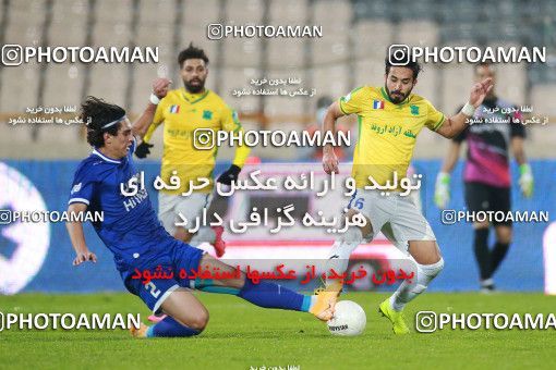 1541084, Tehran, , لیگ برتر فوتبال ایران، Persian Gulf Cup، Week 5، First Leg، Esteghlal 1 v 1 Sanat Naft Abadan on 2020/12/07 at Azadi Stadium
