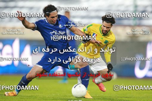 1540937, Tehran, , لیگ برتر فوتبال ایران، Persian Gulf Cup، Week 5، First Leg، Esteghlal 1 v 1 Sanat Naft Abadan on 2020/12/07 at Azadi Stadium
