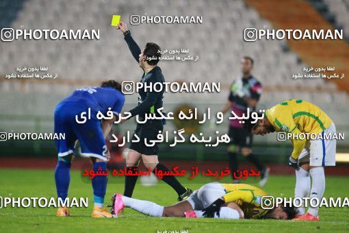 1541026, Tehran, , لیگ برتر فوتبال ایران، Persian Gulf Cup، Week 5، First Leg، Esteghlal 1 v 1 Sanat Naft Abadan on 2020/12/07 at Azadi Stadium