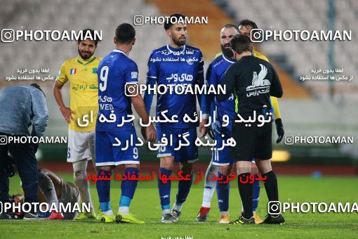 1540997, Tehran, , لیگ برتر فوتبال ایران، Persian Gulf Cup، Week 5، First Leg، Esteghlal 1 v 1 Sanat Naft Abadan on 2020/12/07 at Azadi Stadium
