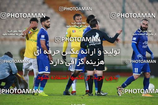 1540947, Tehran, , لیگ برتر فوتبال ایران، Persian Gulf Cup، Week 5، First Leg، Esteghlal 1 v 1 Sanat Naft Abadan on 2020/12/07 at Azadi Stadium