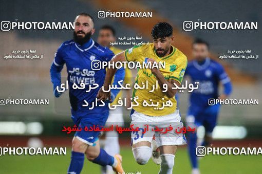 1540982, Tehran, , لیگ برتر فوتبال ایران، Persian Gulf Cup، Week 5، First Leg، Esteghlal 1 v 1 Sanat Naft Abadan on 2020/12/07 at Azadi Stadium