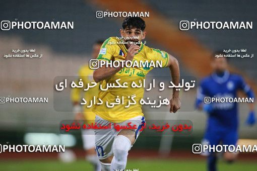 1541095, Tehran, , لیگ برتر فوتبال ایران، Persian Gulf Cup، Week 5، First Leg، Esteghlal 1 v 1 Sanat Naft Abadan on 2020/12/07 at Azadi Stadium