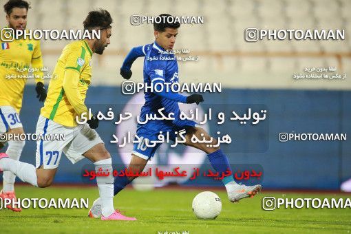 1540895, Tehran, , لیگ برتر فوتبال ایران، Persian Gulf Cup، Week 5، First Leg، Esteghlal 1 v 1 Sanat Naft Abadan on 2020/12/07 at Azadi Stadium
