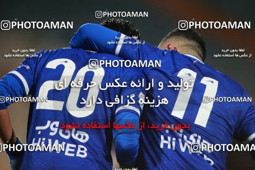 1540994, Tehran, , لیگ برتر فوتبال ایران، Persian Gulf Cup، Week 5، First Leg، Esteghlal 1 v 1 Sanat Naft Abadan on 2020/12/07 at Azadi Stadium