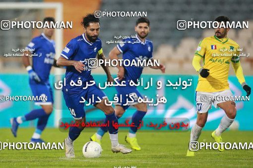 1540918, Tehran, , لیگ برتر فوتبال ایران، Persian Gulf Cup، Week 5، First Leg، Esteghlal 1 v 1 Sanat Naft Abadan on 2020/12/07 at Azadi Stadium