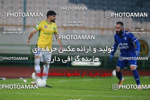1541062, Tehran, , لیگ برتر فوتبال ایران، Persian Gulf Cup، Week 5، First Leg، Esteghlal 1 v 1 Sanat Naft Abadan on 2020/12/07 at Azadi Stadium